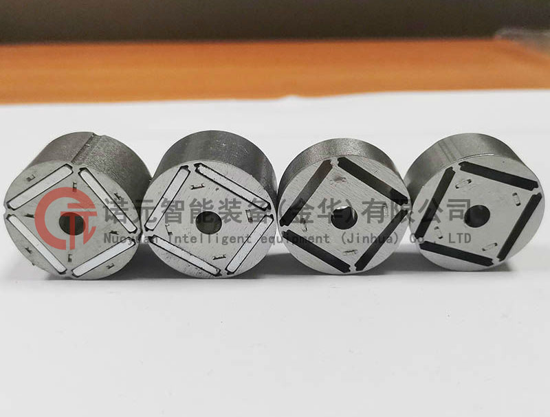 電動工具轉(zhuǎn)子磁鋼裝填(4片)
